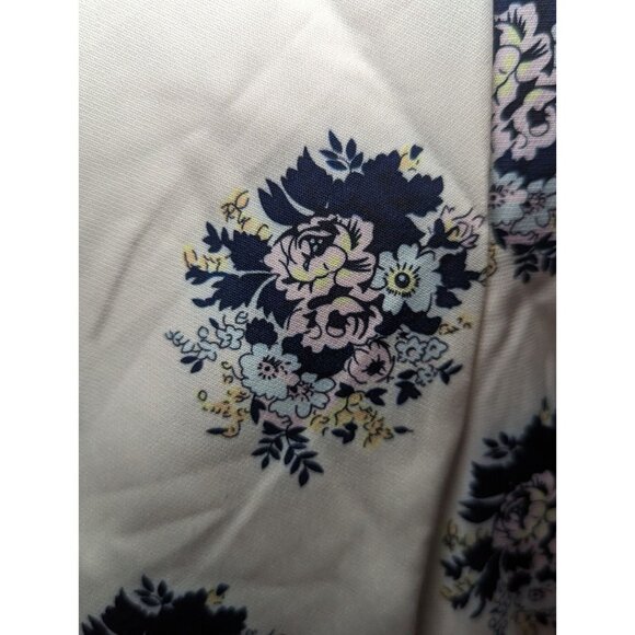 Lady Sunshine Floral V-neck Boho Bohemian Style Long Sleeve Blouse Size Medium - Picture 4 of 16